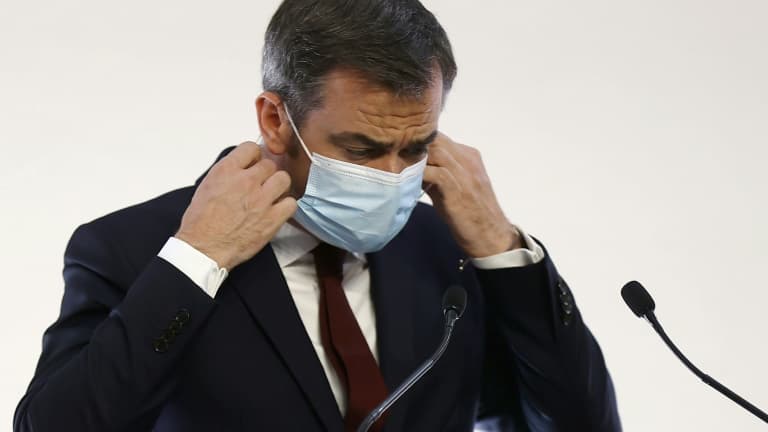 Le ministre de la Santé Olivier Véran le 29 octobre 2020 à Paris