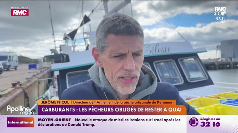 Carburants : la colère des pêcheurs