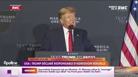 USA : Trump déclaré responsable d'agression sexuelle 