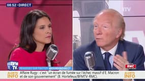 Brice Hortefeux était face à Apolline De Malherbe ce 22 juillet