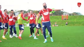 Brest : Benoît Paire s'invite (et régale) à l'entraînement