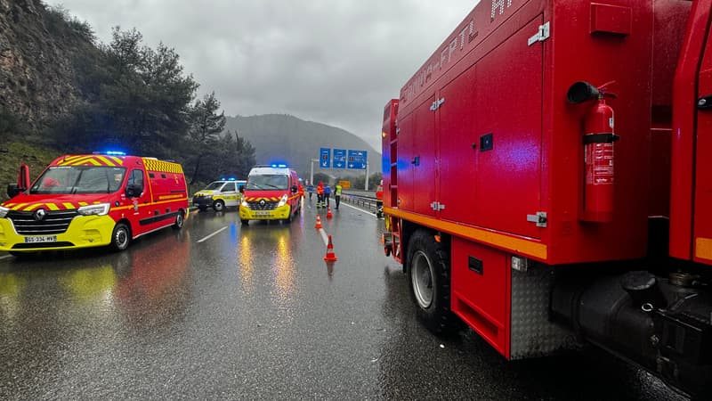 Un accident sur l'A8, ce 3 mars 2024