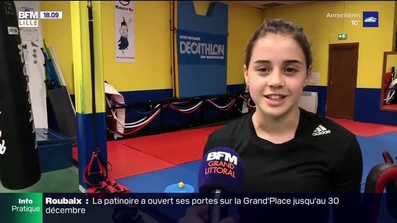 Merlimont: Léane Raymond est championne du monde de kick-boxing à 13 ans