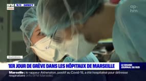 Vaccination obligatoire des soignants: 1er jour de grève dans les hôpitaux de Marseille