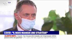 Sans vaccin, le professeur Philippe Juvin envisage "1 à 10 épisodes de reconfinement" jusqu'à mars 2022