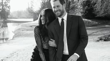 Meghan Markle au bras du prince Harry