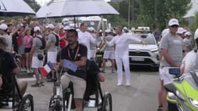 JO 2024: la flamme olympique est arrivée dans les rues de Strasbourg