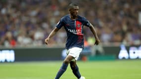 Ousmane Dembélé lors de PSG-TFC le 19 août 2023