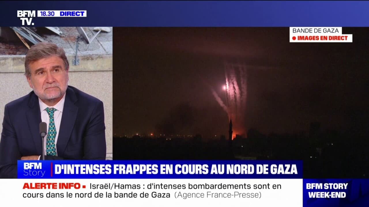 Israël/Hamas: D'intenses Bombardements En Cours Dans Le Nord De La ...