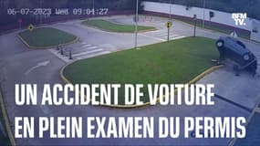 Argentine : un accident de voiture en plein examen du permis 