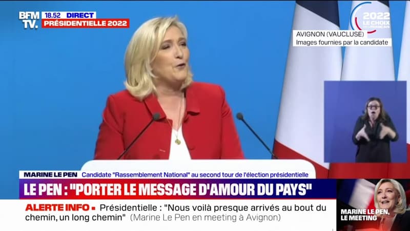 Marine Le Pen aux abstentionnistes: 