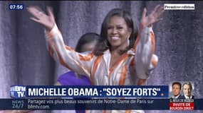 Michelle Obama : "Soyez forts"