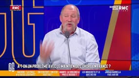 "Les gens sont là pour en découdre ! C'est normal que la police réagisse !" hurle Didier Giraud !