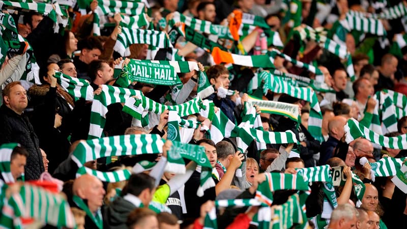 Les supporters du Celtic FC