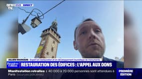 Julien Marquis, expert en restauration des monuments: "Depuis la Première Guerre mondiale, il n'y a pas eu de grands travaux sur les monuments"