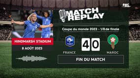 Mondial 2023 (F) : Les Bleues filent en 1/4 de finale après leur victoire face au Maroc (4-0), le goal replay RMC
