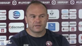 Top 14 - UBB : "Des charlots..", Poux n'a pas aimé la deuxième journée de ses avants