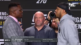 UFC : "Je te respecte", les mots de Ngannou à Gane lors de leur face-à-face