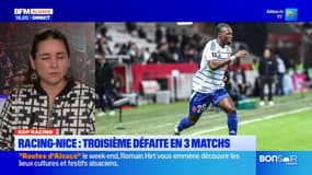 Strasbourg: le Racing s'incline face à Nice et enchaîne une troisième défaite de rang