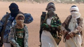 Des rebelles islamistes, pris en photo en août dernier. (ROMARIC OLLO HIEN)