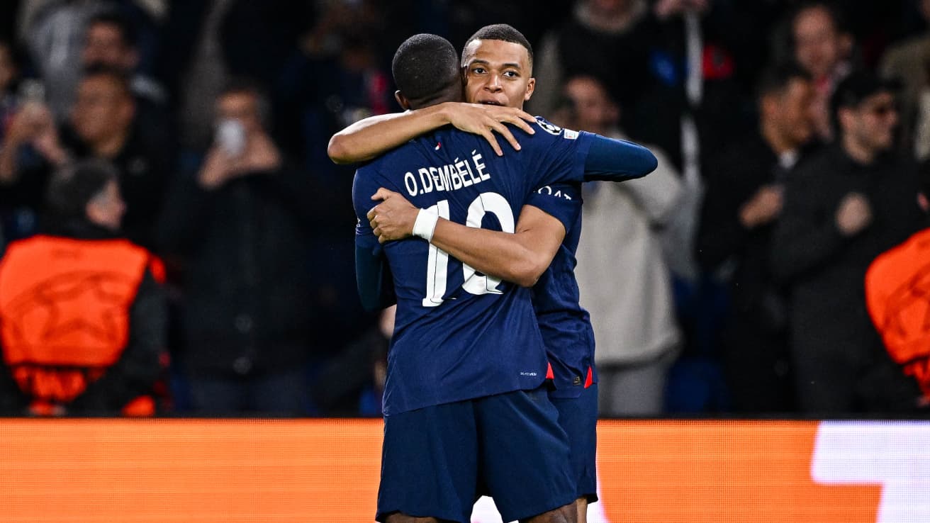 Mbappé et Dembélé