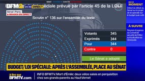 Le Sénat adopte une "loi spéciale" face à l’absence de budget 2026