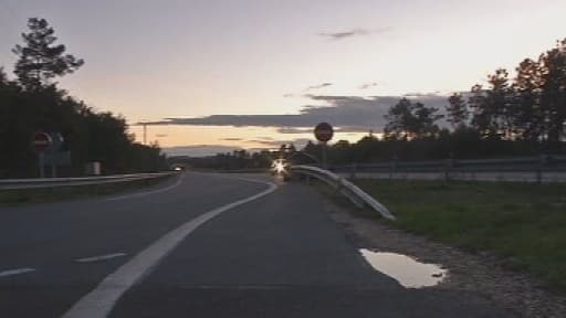 L'A9 a dû être coupée pendant près de trois heures lundi soir.
