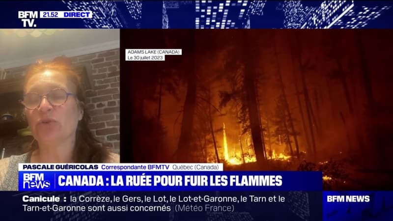 Canada: des milliers de personnes fuient les feux de forêt dans le nord du pays
