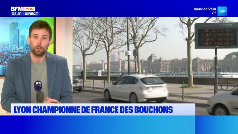 Lyon championne de France... des embouteillages !