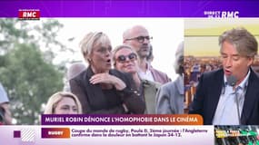 Muriel Robin dénonce l'homophobie dans le monde du cinéma