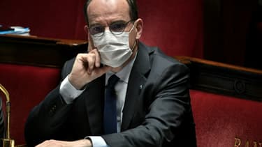 Le Premier ministre Jean Castex, le 13 avril 2021 à Paris