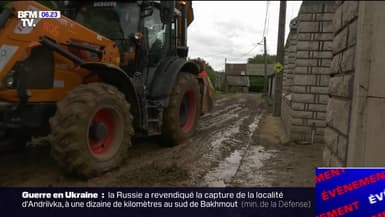 Après des inondations dans la Somme et des coulées de boue spectaculaires, l'heure est au nettoyage 