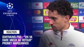 Dortmund-PSG : "On va faire mieux au retour" promet Marquinhos
