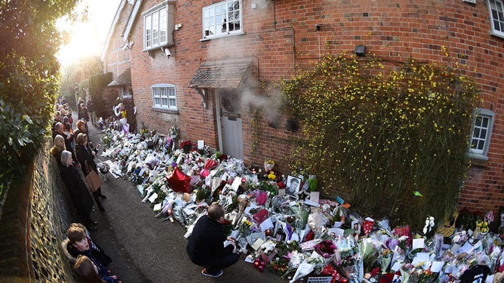La maison de George Michael à Goring, dans l'Oxfordshire. La maison de George Michael à Goring, dans l'Oxfordshire.