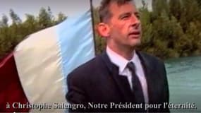Christophe Salengro, "président" du Groland depuis 25 ans.