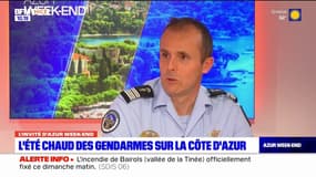 Le patron des gendarmes dans les Alpes-Maritimes aborde la situation estivale