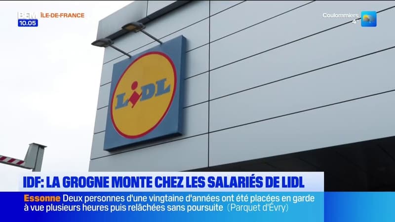 Évry: la grogne monte chez les salariés de Lidl en grève