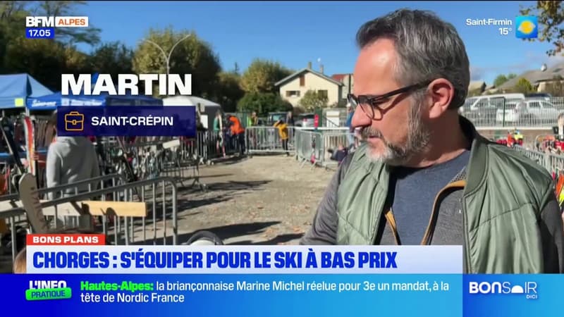 Chorges: s'équiper pour le ski à bas prix