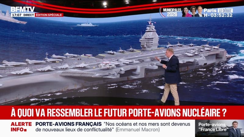 "France Libre": à quoi va ressembler le futur porte-avions nucléaire français?