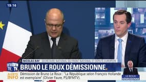 Soupçons d'emplois fictifs au FN: "Il n'y a pas d'enrichissement personnel, contrairement à l'affaire Fillon ou à l'affaire Le Roux", Nicolas Bay