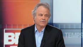 Franz-Olivier Giesbert sur le plateau de BFMTV, le 18 novembre 2018