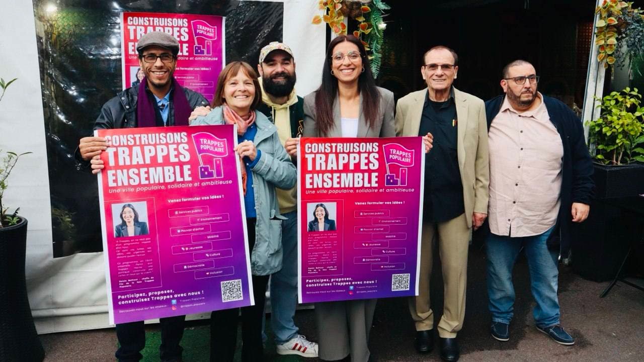 MUNICIPALES 2026: DALALE BELHOUT LANCE SA CAMPAGNE À TRAPPES, SOUTENUE PAR LFI ET EELV