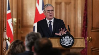 Le Premier ministre anglais Keir Starmer