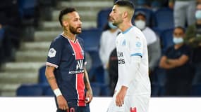 Neymar et Alvaro Gonzalez