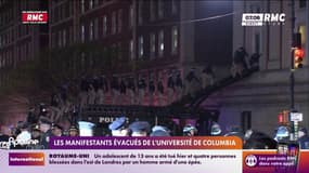 Université de Columbia : les manifestants évacués par la police