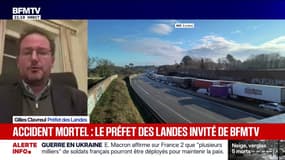 Accident mortel dans les Landes: "C'est une opération très lourde", explique le préfet, Gilles Clavreul