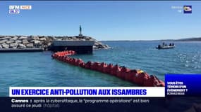 Var: un exercice anti-pollution organisé aux Issambres