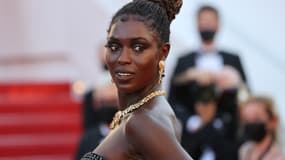 Jodie Turner-Smith, le 8 juillet 2021 sur le tapis rouge de Cannes