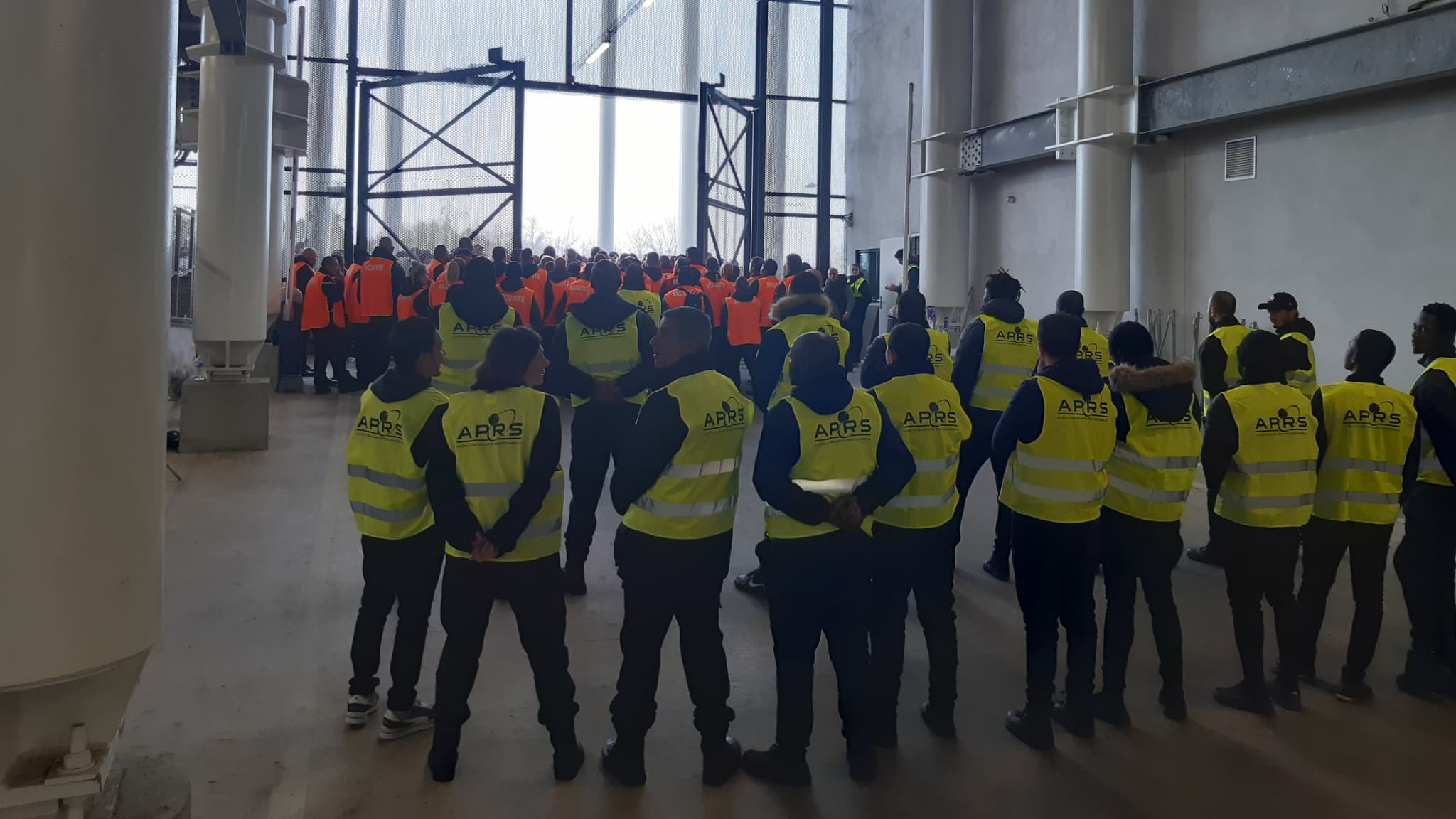 Le dispositif de sécurité à Bordeaux, le 20 mars 2022