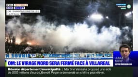 OM : le virage nord du Vélodrome sera fermé lors de la réception de Villareal jeudi prochain